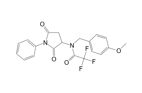 N-(2,5-Dioxo-1-phenyl-pyrrolidin-3-yl)-2,2,2-trifluoro-N-(4-methoxy-benzyl)-acetamide