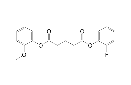 Glutaric acid, 2-fluorophenyl 2-methoxyphenyl ester