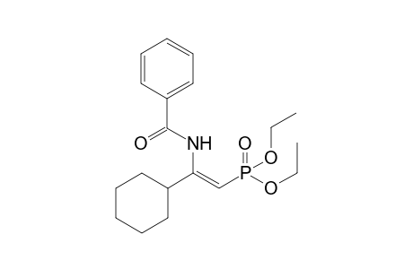 (Z)-Diethyl 2-benzamido-2-cyclohexylvinylphosphonate