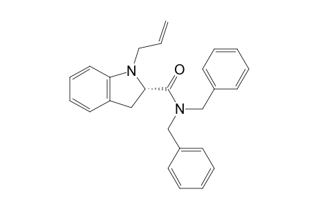 (S)-N,N-Dibenzyl-1-allyl-2,3-dihydro-1H-indole-2-carboxamide