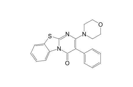 2-Morpholino-4-oxo-3-phenyl-4H-pyrimido[2,1-b]benzothiazole