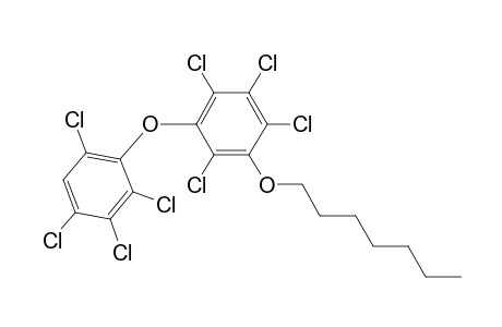 Benzene, 1,2,3,5-tetrachloro-4-(heptyloxy)-6-(2,3,4,6-tetrachlorophenoxy)-