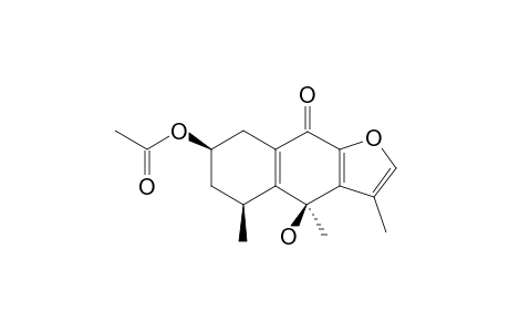 (2R,4S,6S)-2-ACETOXY-EPI-CACALONE