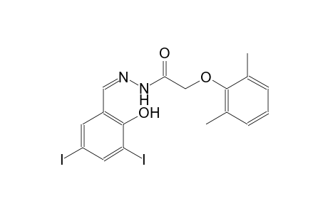 acetic acid, (2,6-dimethylphenoxy)-, 2-[(Z)-(2-hydroxy-3,5-diiodophenyl)methylidene]hydrazide