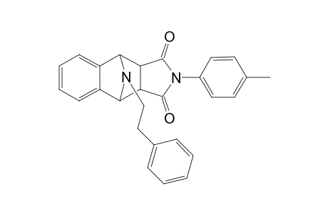 endo-1,2,3,4-tetrahydro-N-(4-methylphenyl)-9-(.beta.-phenylethyl)-1,4-iminonaphthalene-2,3-dicarboximide