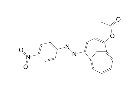 5-(4-nitrophenylazo)-2-acetoxy-1,6-methano[10]annulene