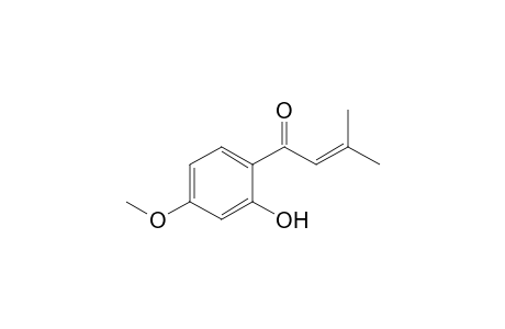 1-(2-Hydroxy-4-methoxyphenyl)-3-methyl-2-buten-1-one