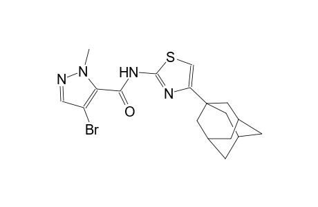 N-[4-(1-adamantyl)-1,3-thiazol-2-yl]-4-bromo-1-methyl-1H-pyrazole-5-carboxamide