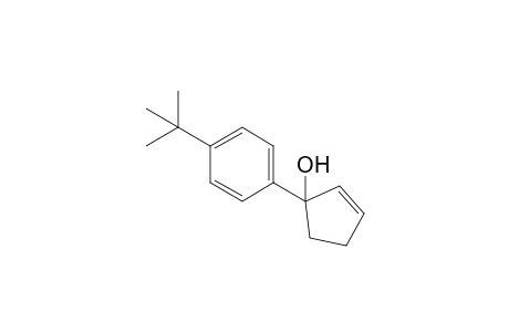 1-(4-tert-butylphenyl)-1-cyclopent-2-enol