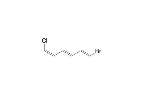 (1E,3E,5Z)-1-Bromo-6-chlorohexa-1,3,5-triene