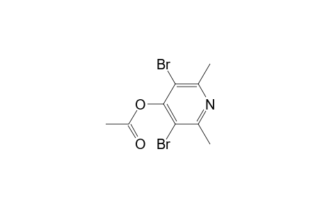 3,5-Dibromo-2,6-dimethylpyridyl ester of acetic acid