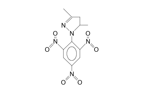 1-(2,4,6-Trinitro-phenyl)-3,5-dimethyl-2-pyrazoline