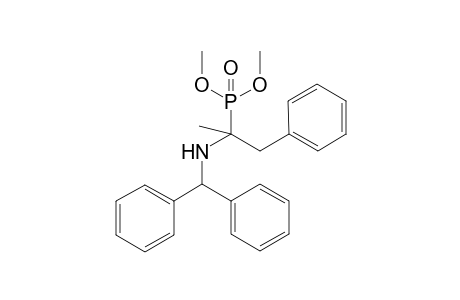 N-(Diphenylmethyl)-N-[(dimethylphosphonato)-(benzyl)-methyl)]-methylamine