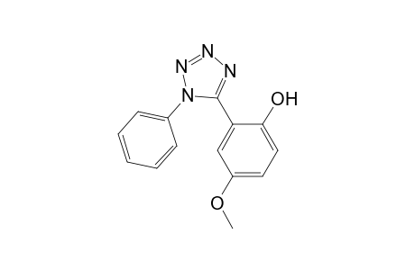 5-(5-Methoxy-2-hydroxyphenyl)-1-phenyl-1H-tetrazole