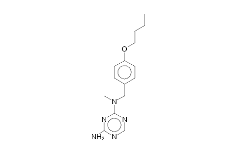 2-Amino-4-[N-(4-butoxybenzyl-N-methylamino]-1,3,5-triazine