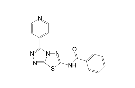 N-(3-(pyridin-4-yl)-[1,2,4]triazolo[3,4-b][1,3,4]thiadiazol-6-yl)benzamide