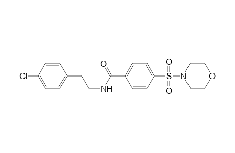 N-[2-(4-chlorophenyl)ethyl]-4-(4-morpholinylsulfonyl)benzamide