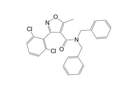 N,N-dibenzyl-3-(2,6-dichlorophenyl)-5-methyl-4-isoxazolecarboxamide