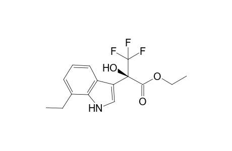 (R)-Ethyl 3,3,3-trifluoro-2-hydroxy-2-(7-ethyl-indol-3-yl)propanoate