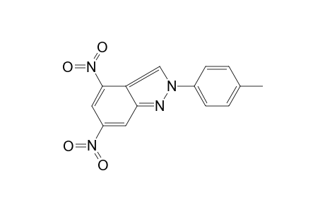 2H-Indazole, 2-(4-methylphenyl)-4,6-dinitro-