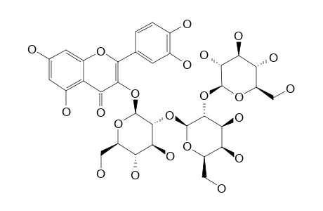 QUERCETIN-3-O-BETA-GLUCOPYRANOSYL-(1->2)-O-BETA-GALACTOPYRANOSYL-(1->2)-O-BETA-GLUCOPYRANOSIDE