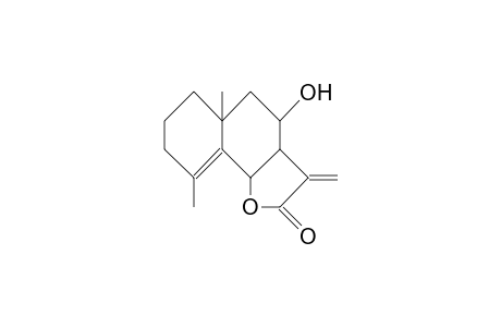 8a-Hydroxy-6b,7aH-eudesma-4,11-dien-6,12-olide