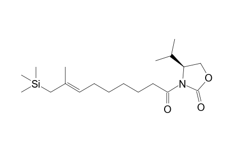 (S)-(-)-4-Isopropyl-3-(8-methyl-9-trimethylsilylnon-7-enoyl)oxazolidin-2-one