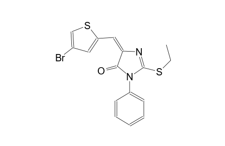 4H-imidazol-4-one, 5-[(4-bromo-2-thienyl)methylene]-2-(ethylthio)-3,5-dihydro-3-phenyl-, (5E)-