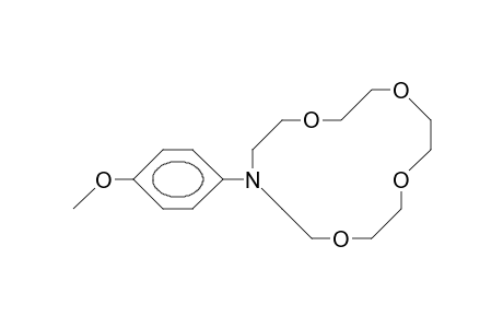 N-(4-Methoxy-phenyl)-monoaza-15-crown-5