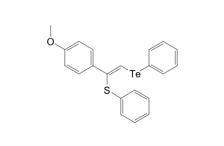 (Z)-2-(phenyltelluro)-1-(phenylthio)-4-methoxystyrene