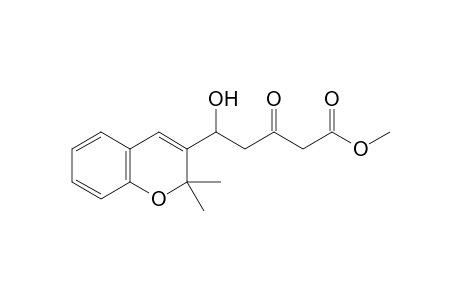 5-(2,2-Dimethyl-2H-chromen-3-yl)-5-hydroxy-3-oxopentanoic acid methyl ester