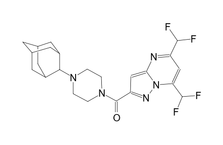 2-{[4-(2-adamantyl)-1-piperazinyl]carbonyl}-5,7-bis(difluoromethyl)pyrazolo[1,5-a]pyrimidine