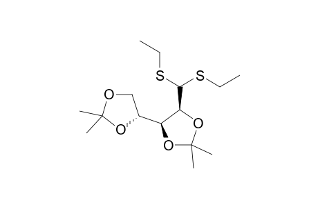 (4S,5S)-4-[bis(ethylsulfanyl)methyl]-5-[(4R)-2,2-dimethyl-1,3-dioxolan-4-yl]-2,2-dimethyl-1,3-dioxolane