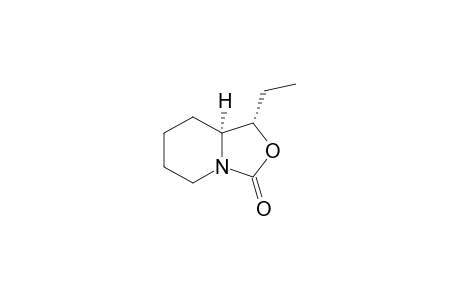 (1S,8aS)-1-Ethyltetrahydro-1H-oxazolo[3,4-a]pyridin-3(5H)-one