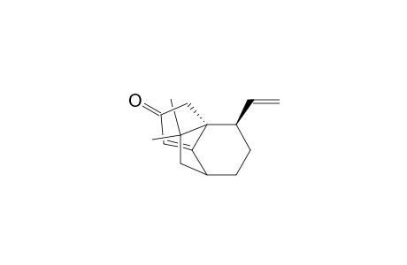 3a,7-Ethano-3aH-inden-2(3H)-one, 4-ethenyl-4,5,6,7-tetrahydro-8,8-dimethyl-, (3a.alpha.,4.beta.,8a.alpha.)-(.+-.)-
