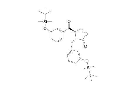 (8R,8'R)-3,3'-bis[(t-Butyldimethylsilyl)oxy]-7'-oxo-Lignano-9,9'-lactone
