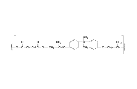POLY(4,4-DIPROPOXY-2,2-DIPHENYL PROPANE FUMARATE)