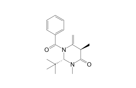 (2S,5R)-1-Benzoyl-2-tert-butyl-3,5-dimethyl-6-methylenepyrimidin-4-one