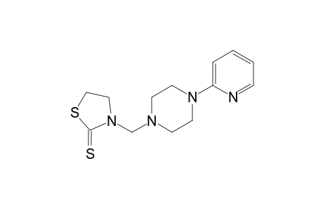 Thiazolidine-2-thione, 3-[4-(2-pyridyl)piperazin-1-yl]methyl-