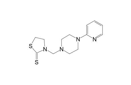 Thiazolidine-2-thione, 3-[4-(2-pyridyl)piperazin-1-yl]methyl-