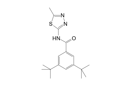 3,5-Ditert-butyl-N-(5-methyl-1,3,4-thiadiazol-2-yl)benzamide