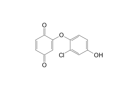 4(3,6-Dioxocyclohexa-1,4-dienyloxy)-3-chlorophenol