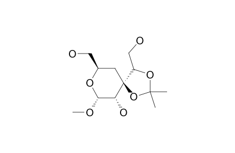 METHYL-4-DEOXY-3-C-[(S)-1,2-DIHYDROXYETHYL]-3,3'-O-ISOPROPYLIDENE-ALPHA-D-XYLOPYRANOSIDE