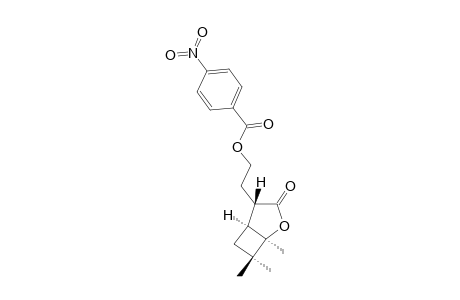PARA-NITRO-BENZOIC-ACID-2-(REL-(1S,4R,5R)-1,7,7-TRIMETHYL-2-OXA-3-OXO-BICYCLO-[3.2.0]-HEPT-4-YL)-ETHYLESTER