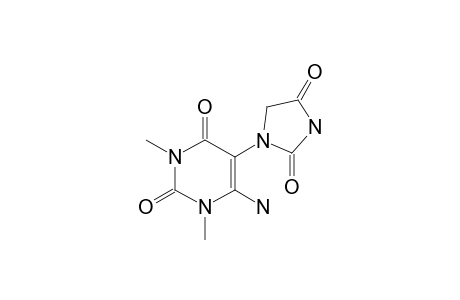 6-Amino-5-(2,4-dioxoimidazolidin-1-yl)-1,3-dimethylpyrimidine-2,4-dione