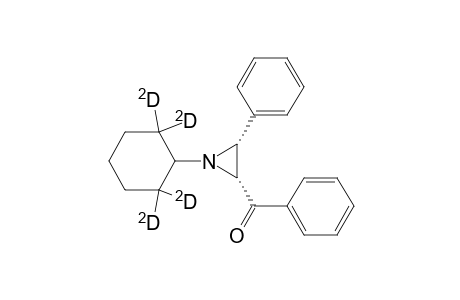 cis-1-(2,2,6,6-tetradeuteriocyclohexyl)-2-phenyl-3-benzoylaziridine