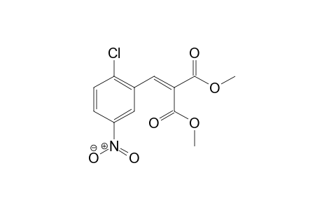 Propanedioic acid, [(2-chloro-5-nitrophenyl)methylene]-, dimethyl ester