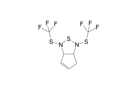 1H-Cyclopenta[1,2,5]thiadiazole, 3,3a,4,6a-tetrahydro-1,3-bis[(trifluoromethyl)thio]-