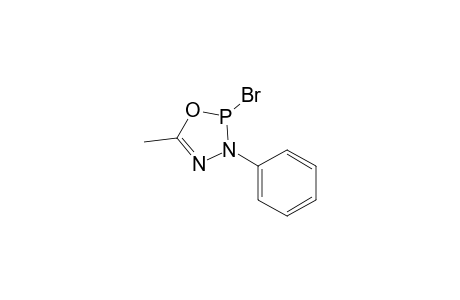 2-Bromo-3-phenyl-6-methyl-2,3-dihydro-1,3,4,2-oxadiazaphosphole