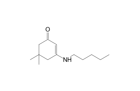 5,5-dimethyl-3-(pentylamino)-2-cyclohexen-1-one
